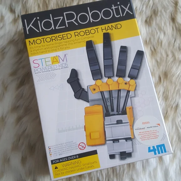 🌙NIB Motorized Robot Hand STEAM - Picture 2 of 6